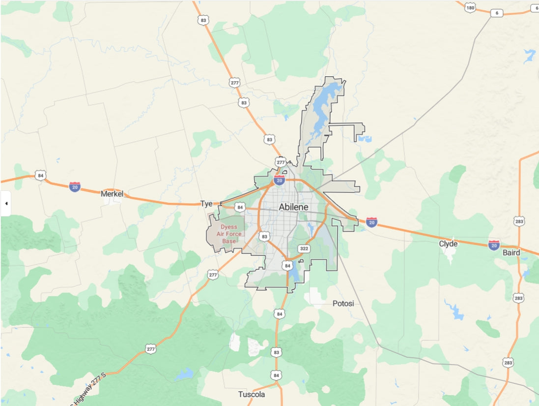Proudly Serving Abilene, Potosi, and Wylie and Surrounding areas